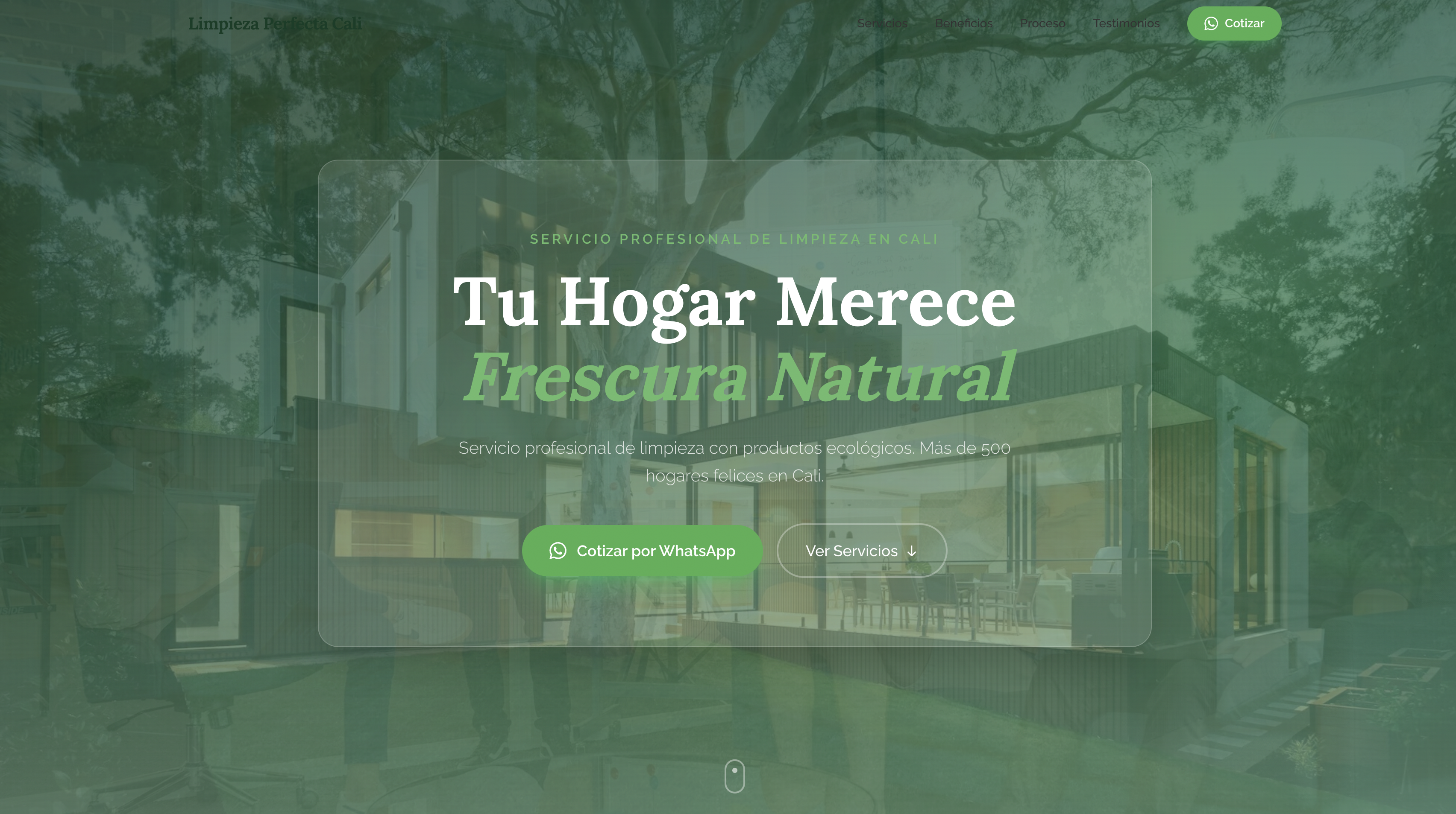 Limpieza Perfecta - Proyecto de desarrollo web en Cali